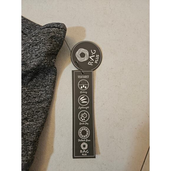 Rag Plus Charcoal Gray sports workout bra - size 3X - NWT - Picture 3 of 6